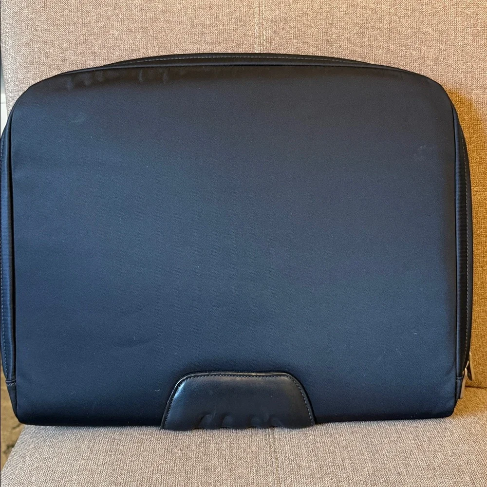 Tumi Black Nylon Laptop Portfolio Briefcase